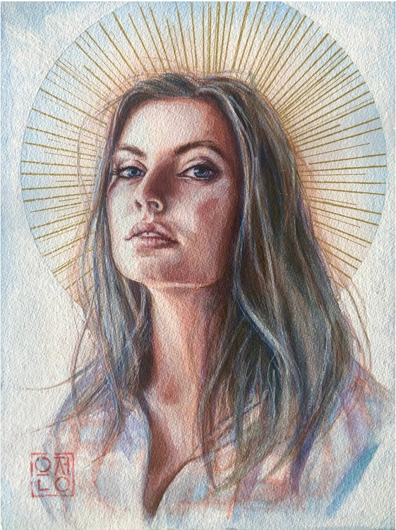 watercolor on paper