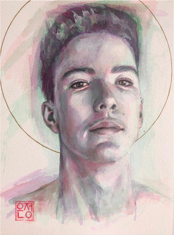 watercolor on paper